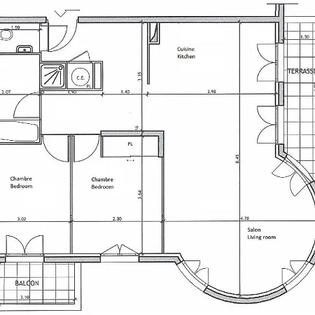 Plein Centre De Apartment